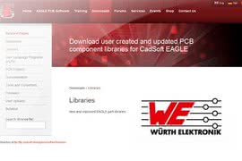Nowe biblioteki komponentów firmy Wurth Electronics Midcom dla oprogramowania CadSoft Eagle 
