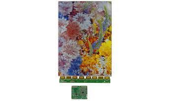 Kolorowy wyświetlacz e-paper formatu A2 firmy Sharp