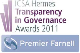 Premier Farnell nagrodzony w konkursie ICSA za przejrzystość zarządzania 