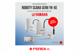 Oferta specjalna na gotowe do pracy zestawy robotów SCARA SERII YK-XE.