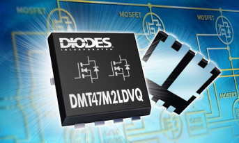 Podwójny 40-woltowy MOSFET z kwalifikacją AEC Q-101 w obudowie o powierzchni 3,3 x 3,3 mm