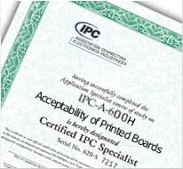 IPC-A-600H - Kryteria dopuszczenia płyt drukowanych 