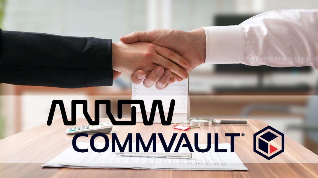 Arrow Electronics został dystrybutorem produktów Commvault na Polskę