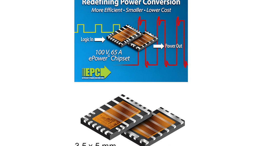 65-amperowy chipset ePower o dużej gęstości mocy do układów zasilania