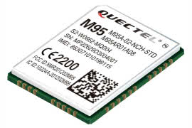 Quectel M95 - niewielkich rozmiarów moduł 2G z niewielkim zużyciem energii