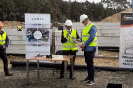 Wmurowanie kamienia węgielnego rozpoczęło budowę Zakładu Nowych Technologii Lumel 4.0 