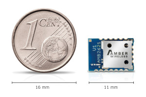 Moduł AMB2621 Bluetooth Smart z funkcją bonding i zwiększoną długością pakietów danych