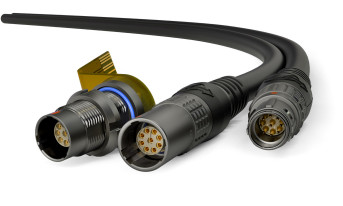 Wytrzymałe, miniaturowe złącza LEMO serii Optima D do systemów mission-critical