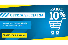 Rabat 10% - zrób zakupy do swojej firmy!