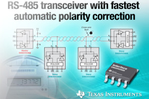 Transceiver RS-485 z automatyczną korekcją polaryzacji w czasie 76 ms