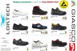 LOKTECH oficjalnym dystrybutorem obuwia ESD firmy GIASCO Italy.