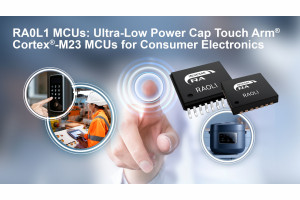 Mikrokontrolery z rdzeniem ARM Cortex-M23 i wbudowanym kontrolerem ekranów dotykowych