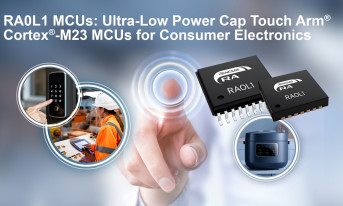 Mikrokontrolery z rdzeniem ARM Cortex-M23 i wbudowanym kontrolerem ekranów dotykowych