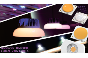 LED typu COB Lustrous DC i XOB zasilane z 230 V AC