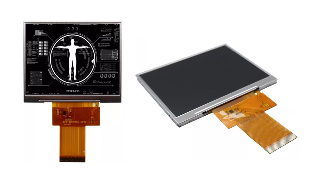 3,5-calowy wyświetlacz TFT LCD o rozdzielczości VGA i jasności 1000 cd/m²