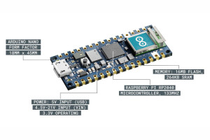 Arduino Nano RP2040 Connect – nowa płytka projektowa