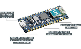 Arduino Nano RP2040 Connect – nowa płytka projektowa