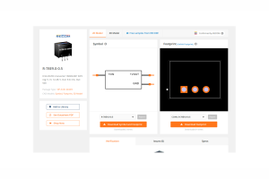 Modele cyfrowe komponentów z oferty Recom dostępne na platformie SnapEDA