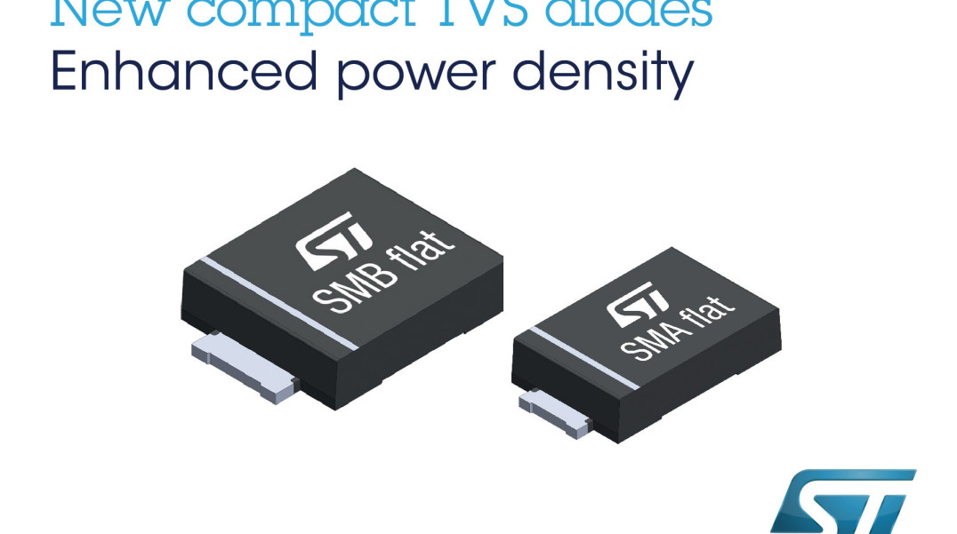 Transile SMD 400 W i 600 W w mniejszych obudowach SMA Flat i SMB Flat