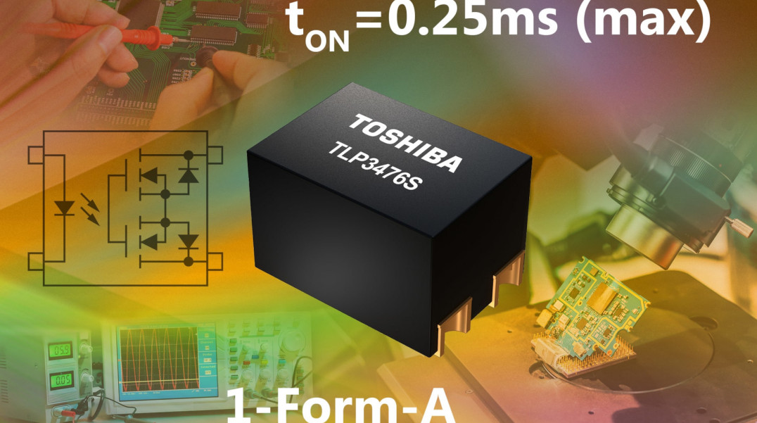 Miniaturowy fotoprzekaźnik o czasie włączania 0,25 ms