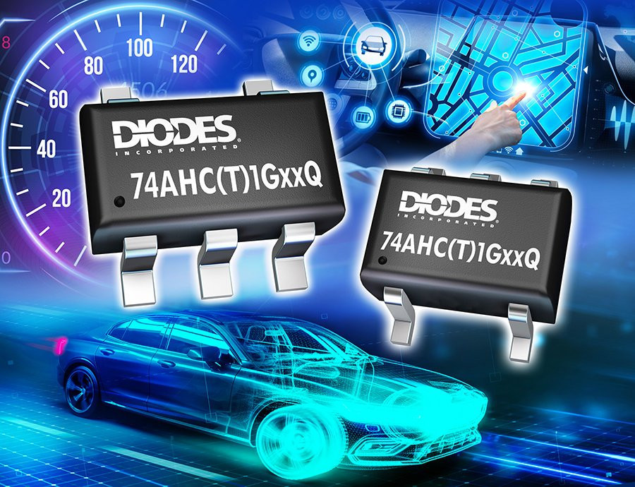 Bramki logiczne AHC/T z kwalifikacją samochodową AEC-Q100 Grade 1