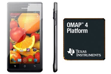 OMAP 4 oparty na ARM trafił do smartfonów Huawei, Motoroli i Samsunga 