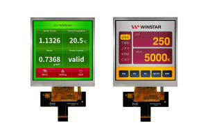 4-calowe kwadratowe wyświetlacze LCD 