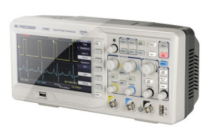 Tani oscyloskop 100 MHz entry-level z ekranem 7\"
