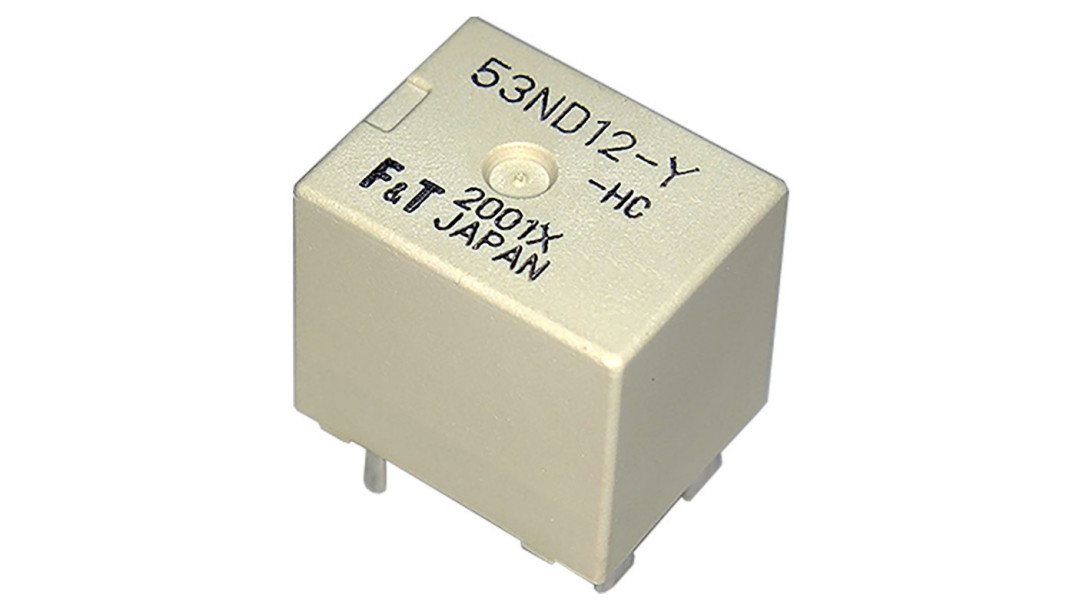 50-amperowy przekaźnik elektromechaniczny 1-Form-U do elektroniki samochodowej