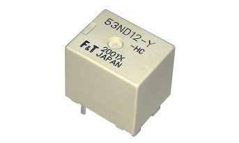 50-amperowy przekaźnik elektromechaniczny 1-Form-U do elektroniki samochodowej