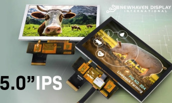 5-calowy wyświetlacz IPS TFT z pojemnościowym ekranem dotykowym i osłoną elektromagnetyczną