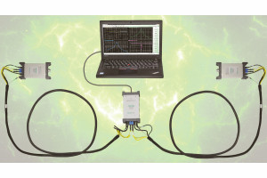 Modułowy 2-portowy analizator VNA o paśmie 43,5 GHz