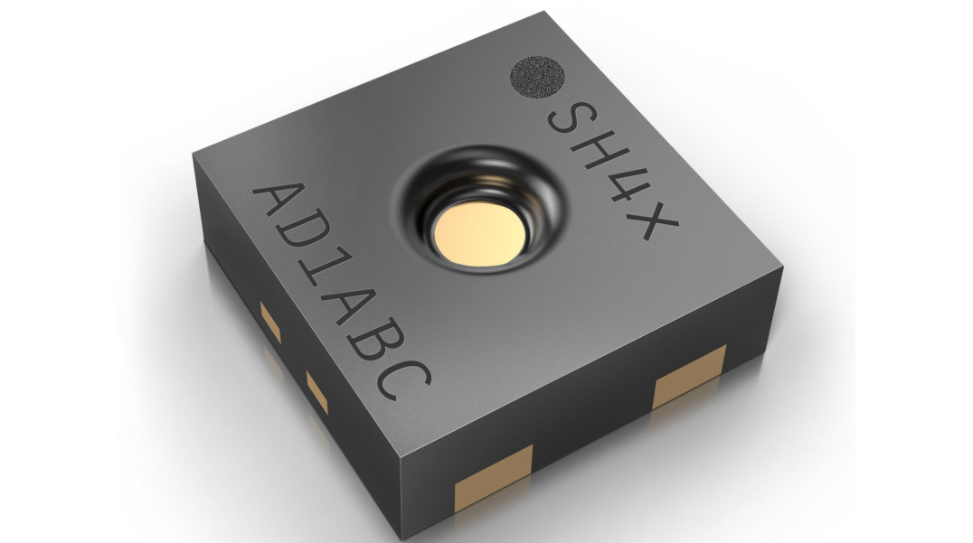 Miniaturowy czujnik wilgotności i temperatury o dokładności ±1,8% RH i ±0,2°C