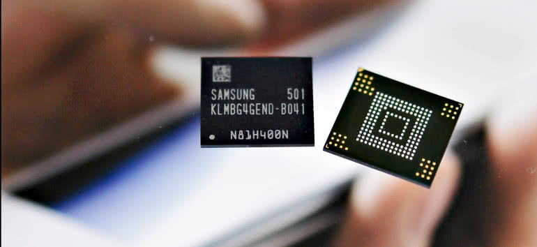 Samsung utrzymuje dominację na rynku pamięci do smartfonów 