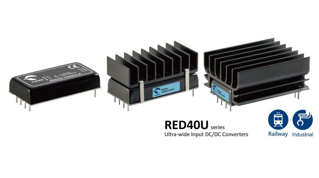40-watowe konwertery DC-DC o ultra-szerokim zakresie napięcia wejściowego 9...75 V i 14...160 V