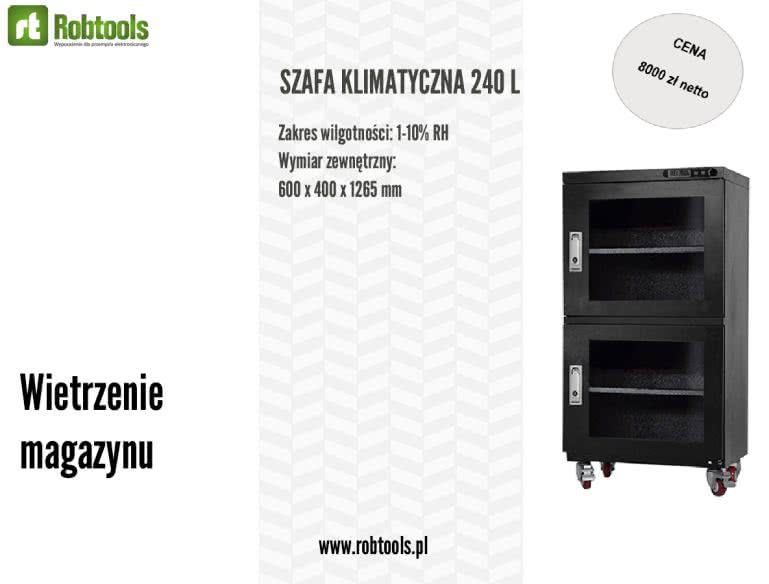 SZAFA KLIMATYCZNA 240 L