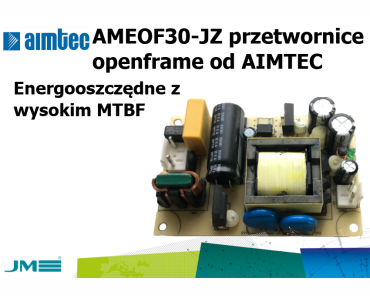 Przetwornice AMEOF30-JZ od AIMTEC o mocy 30W
