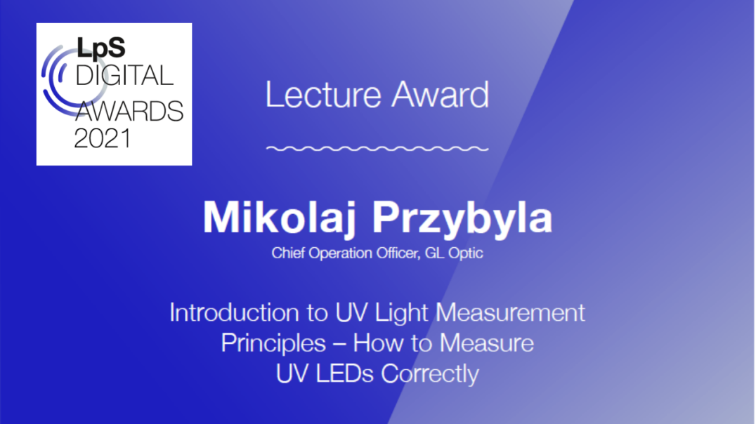 Mikołaj Przybyła nagrodzony na międzynarodowej konferencji LpS DIGITAL 2021.