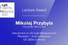Mikołaj Przybyła nagrodzony na międzynarodowej konferencji LpS DIGITAL 2021. 