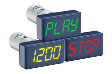 Trójkolorowy uniwersalny wskaźnik panelowy Modbus SMI2-M firmy akYtec do monitorowania procesów przemysłowych