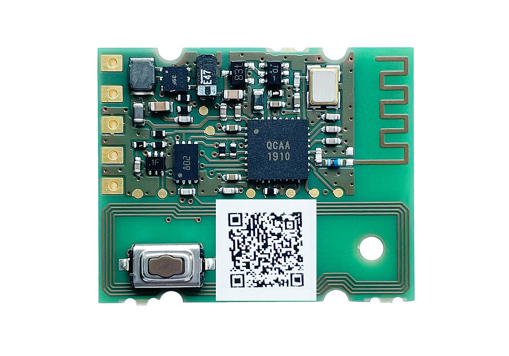 Nadajnik z zasilaniem energy harvest obsługujący standardy Bluetooth i Zigbee Green Power