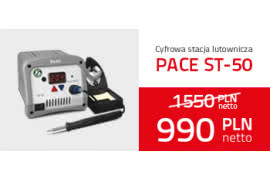 Stacja lutownicza PACE ST-50 w cenie 990 pln netto