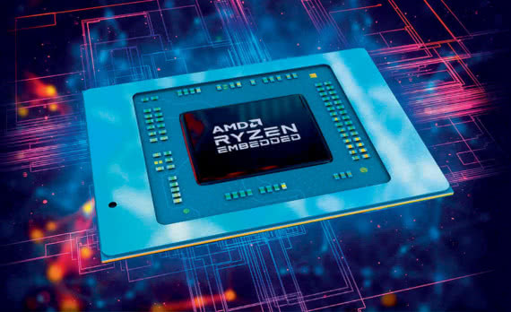 AMD Ryzen Embedded V2000 w komputerach COM Express Compact – 8 rdzeni do heterogenicznych obliczeń brzegowych 