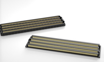 Niskoprofilowe, 800-pozycyjne złącza sygnałowe do pamięci masowych i infrastruktury sieciowej