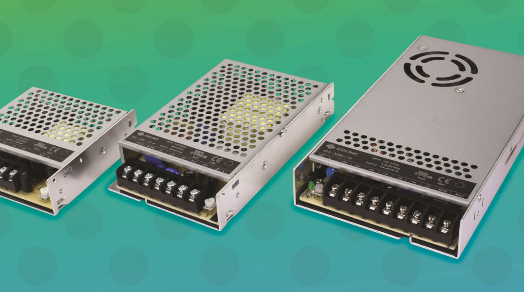 Nowe serie przemysłowych zasilaczy sieciowych na zakres mocy znamionowych od 35 do 350 W