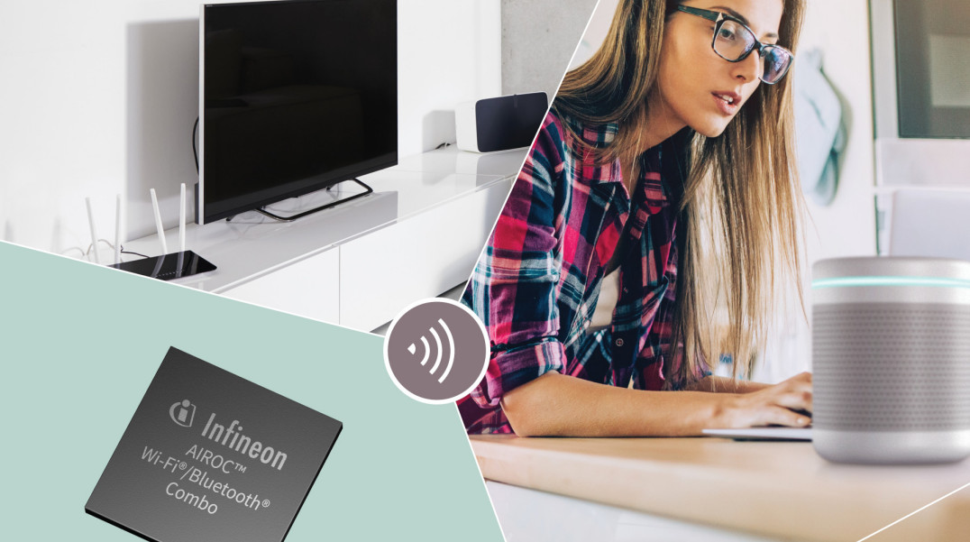 Moduły radiowe AIROC do systemów komunikacji bezprzewodowej z obsługą Wi-Fi 6/6E i Bluetooth 5.2