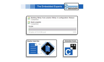 Środowisko Segger Embedded Studio V5 minimalizuje rozmiar kodu aplikacji