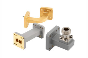 Elementy falowodowe Double Ridge rozmiaru WRD-180, WRD-650 i WRD-750