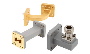 Elementy falowodowe Double Ridge rozmiaru WRD-180, WRD-650 i WRD-750