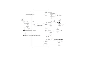 Podwójny konwerter DC-DC step down + boost z programowalnym watchdogiem